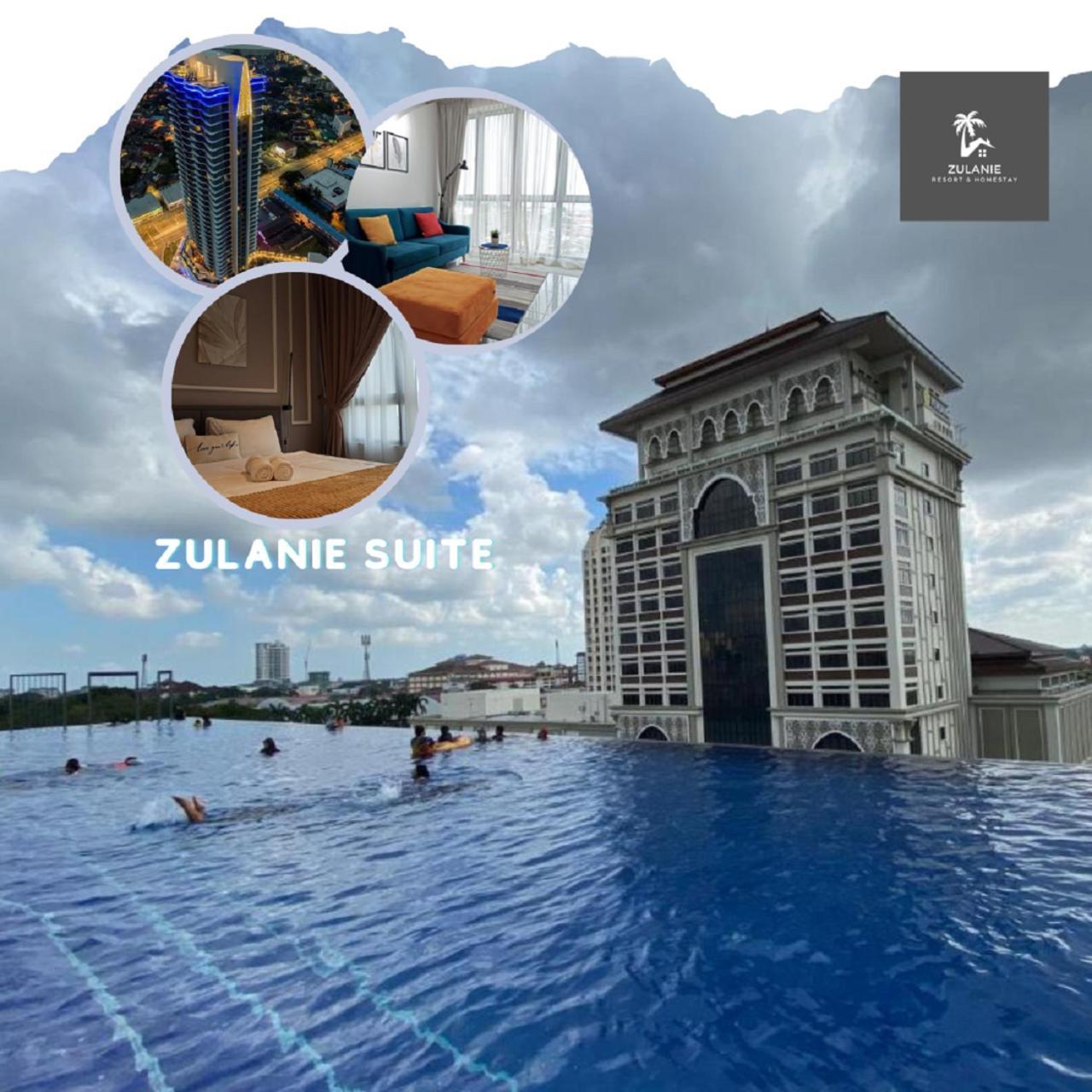 Zulanie Suite Troika Residence: Golden Triangle Oasis with Pool Kota Bharu Exterior photo